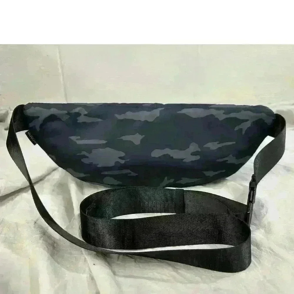 Apana Fanny Pack Black and Gray Camo